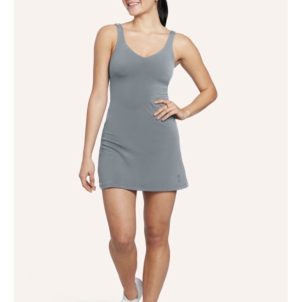 Lululemon Align Dress Size 4 Belgian Blue Causal Athletic Pilates Tennis Preppy
